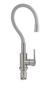 Серый рычаг гибкий излив из нержавеющей стали 304 для кухни BRIMIX Санакс смеситель 1/10 Серый рычаг гибкий излив из нержавеющей стали 304 для кухни BRIMIX Санакс смеситель 1/10