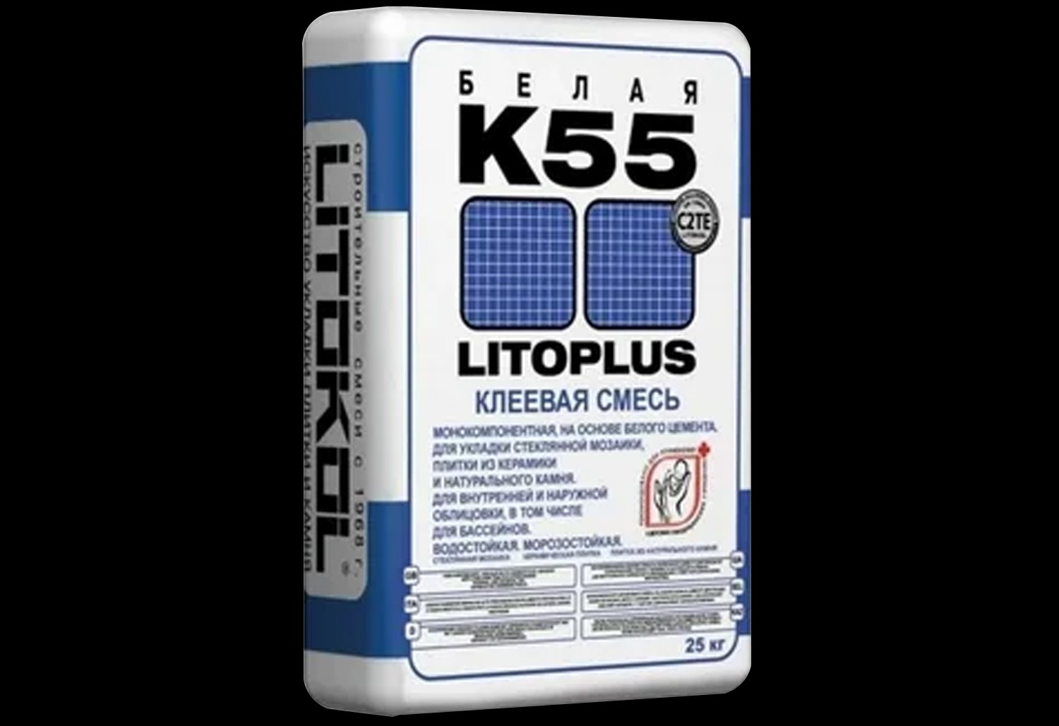 Хороший клей для плитки в ванной. LITOPLUS k55 белая клеевая смесь 25 кг. Клей для мозаики Litokol LITOPLUS k55. Клей Литокол к 55 белый. Litokol LITOPLUS k55 для керамогранита.