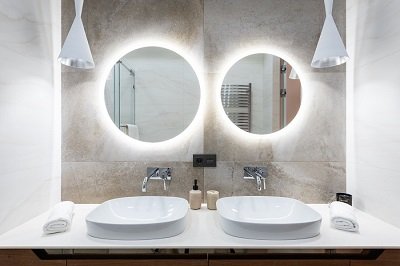 Выбор зеркала для ванной