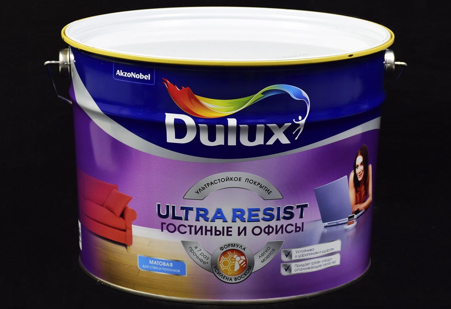 Краска dulux мебель и дерево 2л