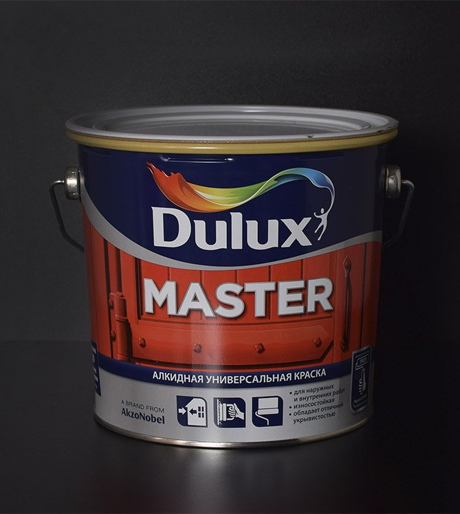 Краска dulux master lux aqua для радиаторов и мебели