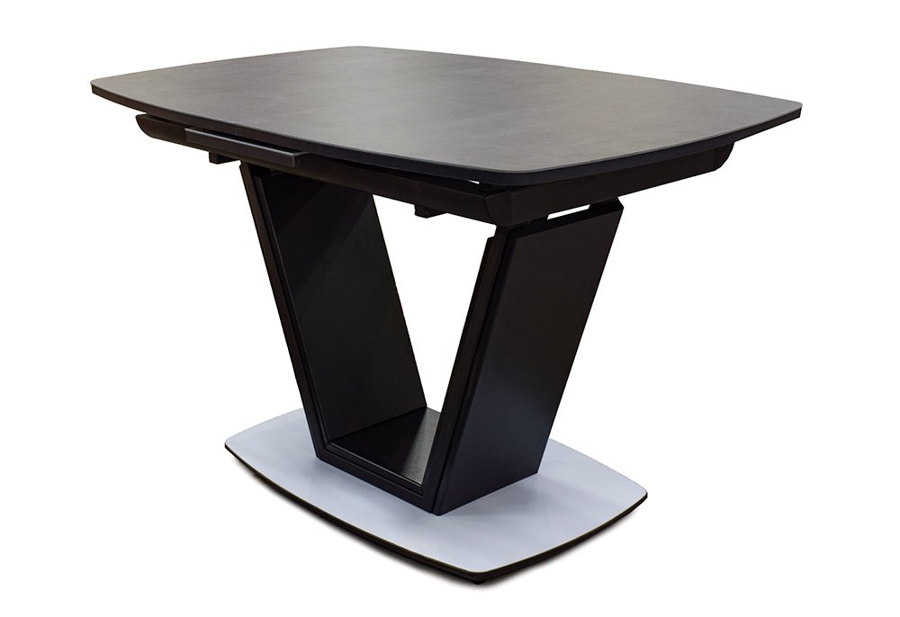Черный 1300*1615*800*750 Севилья Blend Nero нога черный матовый муар керамический стол 1/2