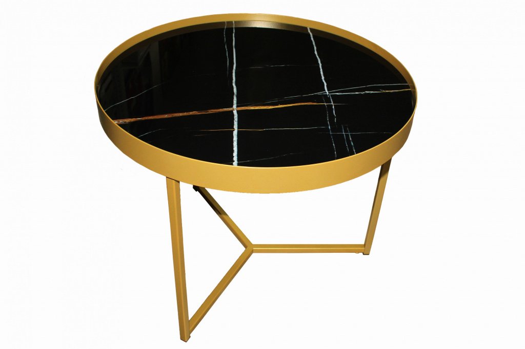 Тайлер Сахара нуар золото Калифорния стол журнальный