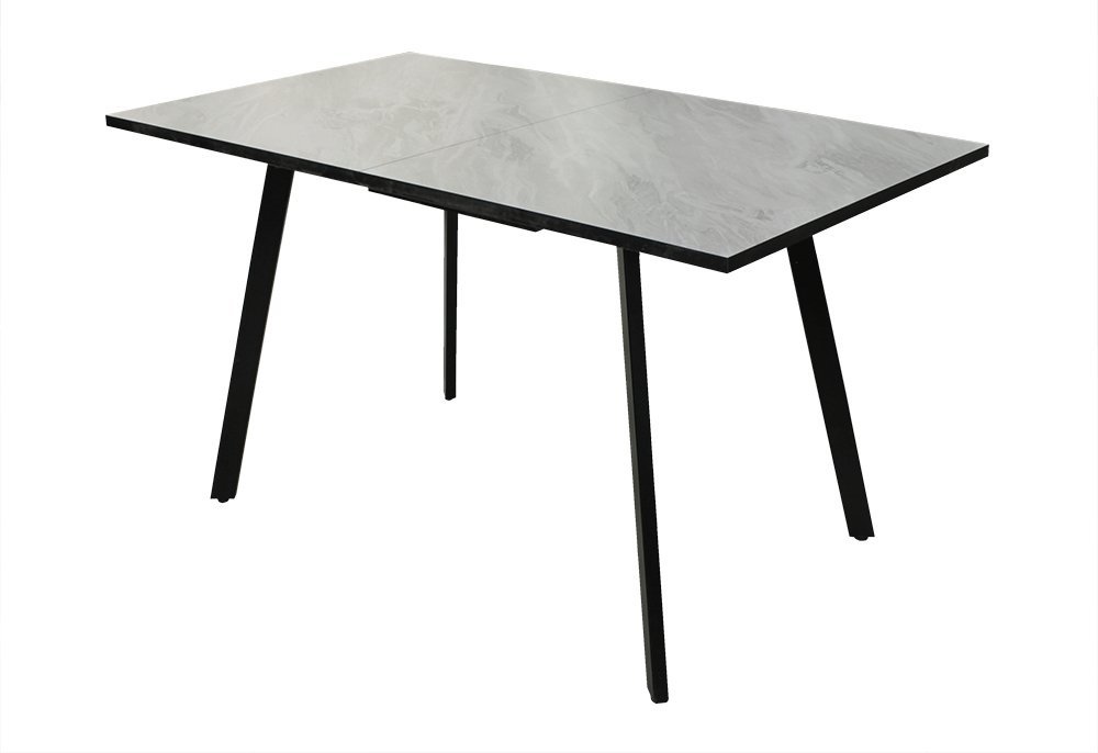 KST бетон светлый раздвижной Алдио стол