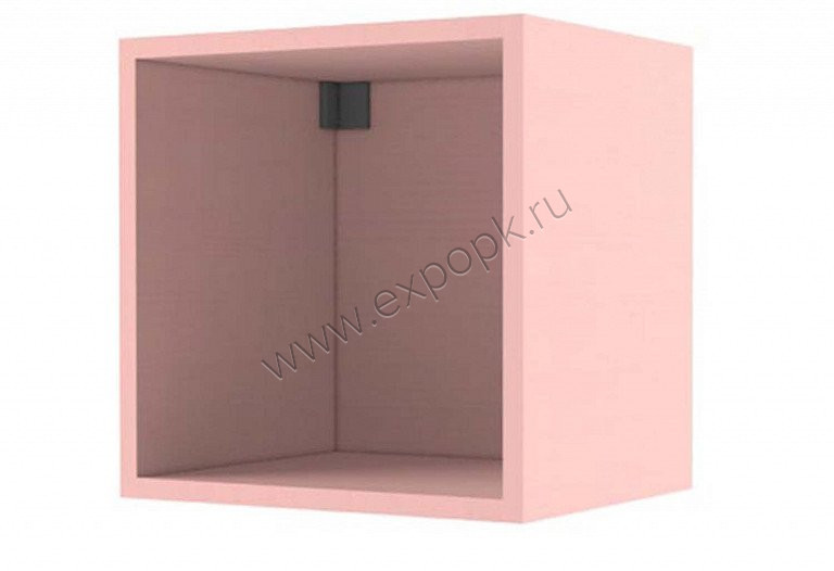 Полка Куб розовый Ньютон